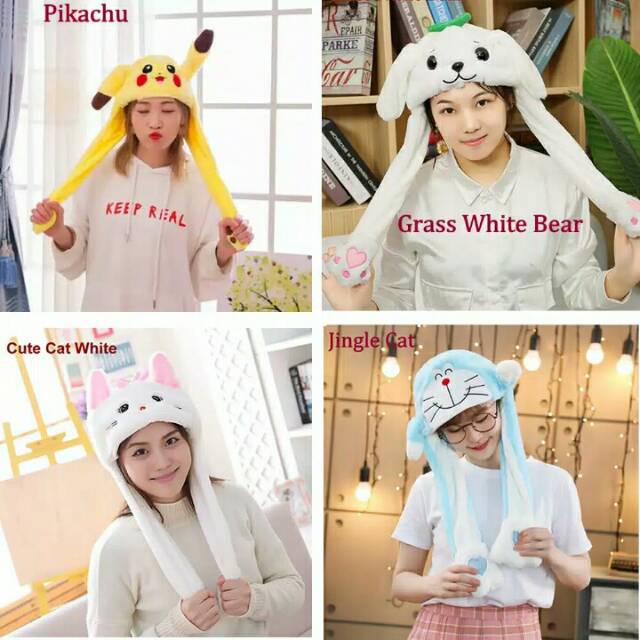 [Promo]Bunny Hat LED Dalam Negeri (Dikirim dari Tangerang)