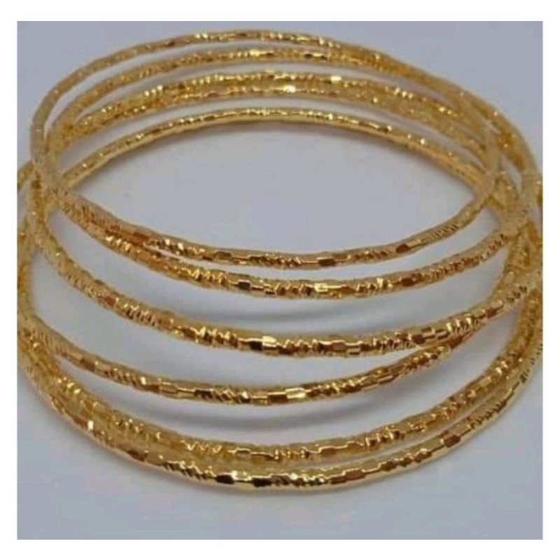 gelang tangan wanita gelang keroncong gelang xuping emas imitasi perhiasan tangan aksesoris wanita