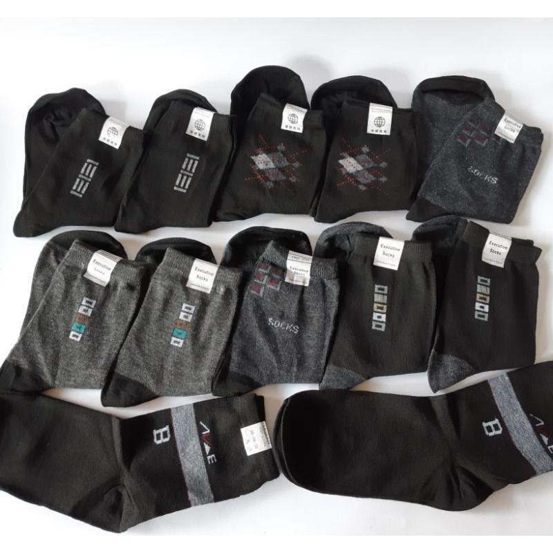 ( 12 PASANG ) KAOS KAKI CASUAL MEN SOCKS