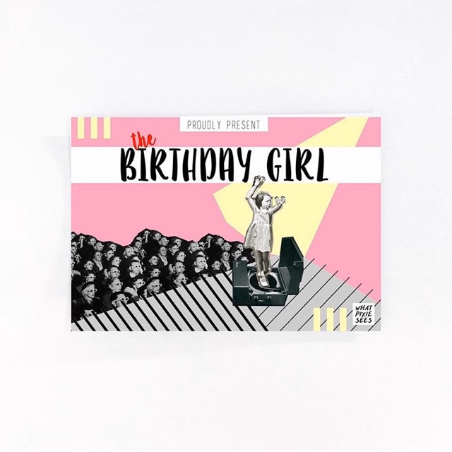 

WHATPIXIESEES - Postcard - The Birthday Girl