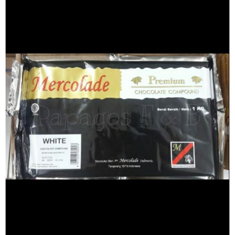 

Marcolade Mercolade Premium White Coklat Compound 1 kg