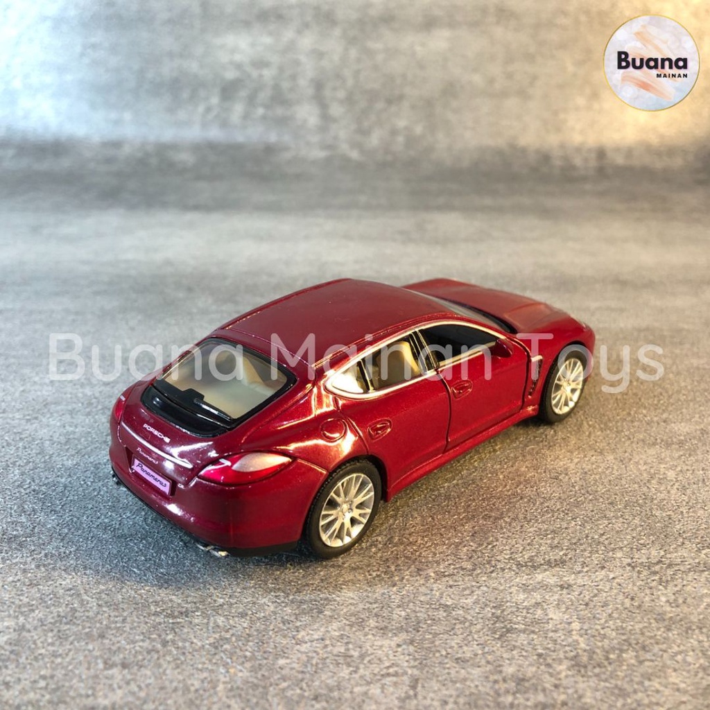 DIECAST KINSMART PORSCHE PANAMERA S 1:40 MAINAN MOBIL ANAK CLASSIC CAR