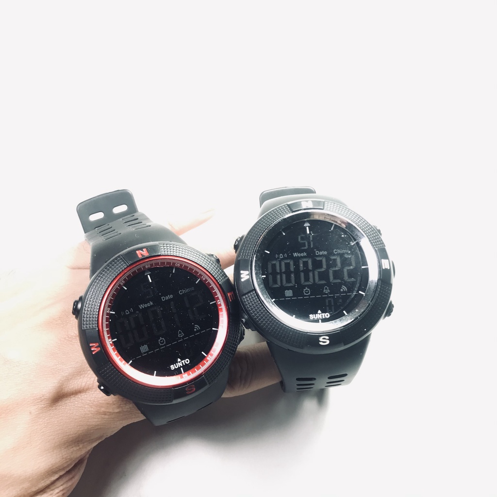 Jam tangan Sport Pria Sunto Black Water Resistant