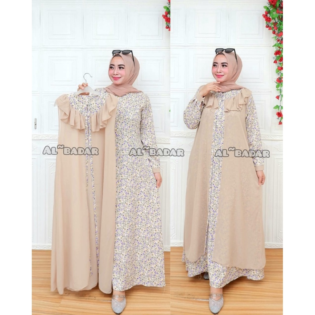 [BISA COD] GAMIS OUTER MOTIF SHAKILA IMPORT MIX CERUTY BABY DOLL GAMIS SHAKILA TERBARU