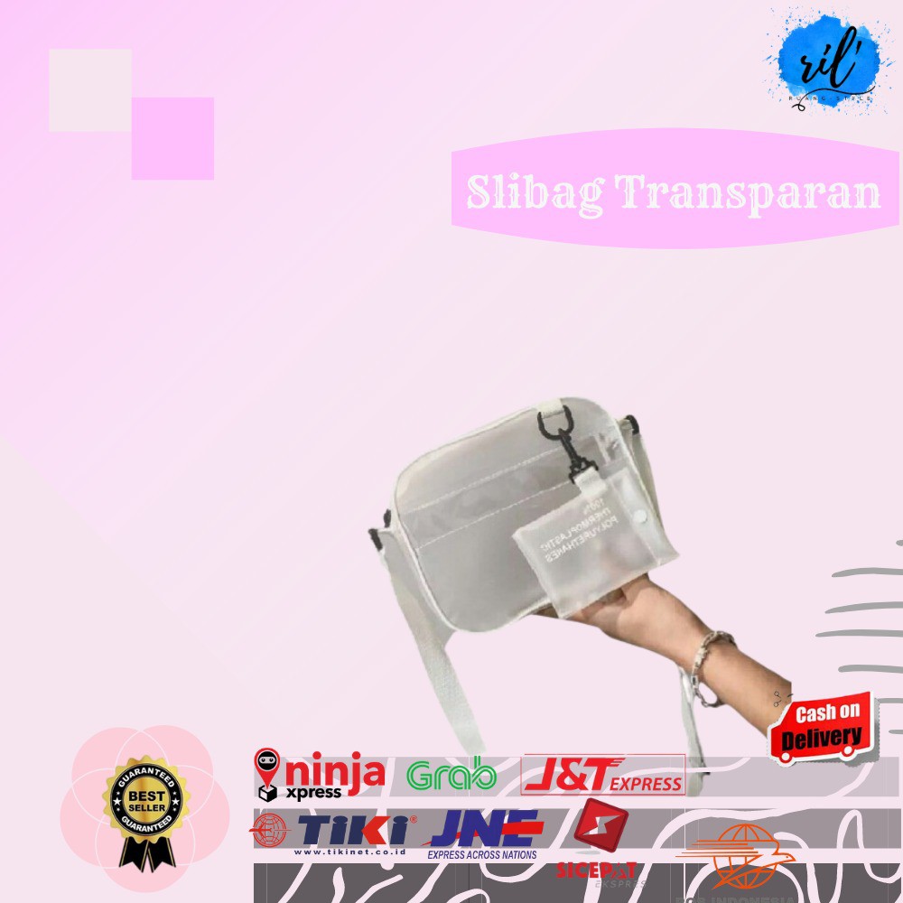TAS WANITA TRANSPARAN SIMPLE HARIAN TAS TRANSPARAN TAS HARIAN TAS HARIAN WANITA 64