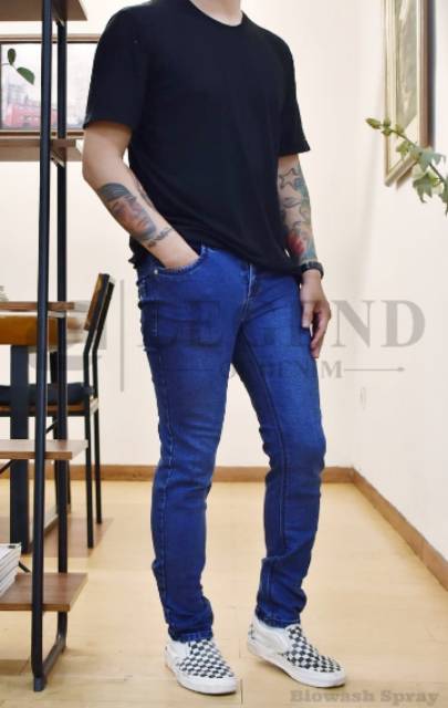 AIRBLACK DENIM TERLARIS / 784 VICTORY celana jeans NEW panjang skinny semi slimfit cowo / cowok /