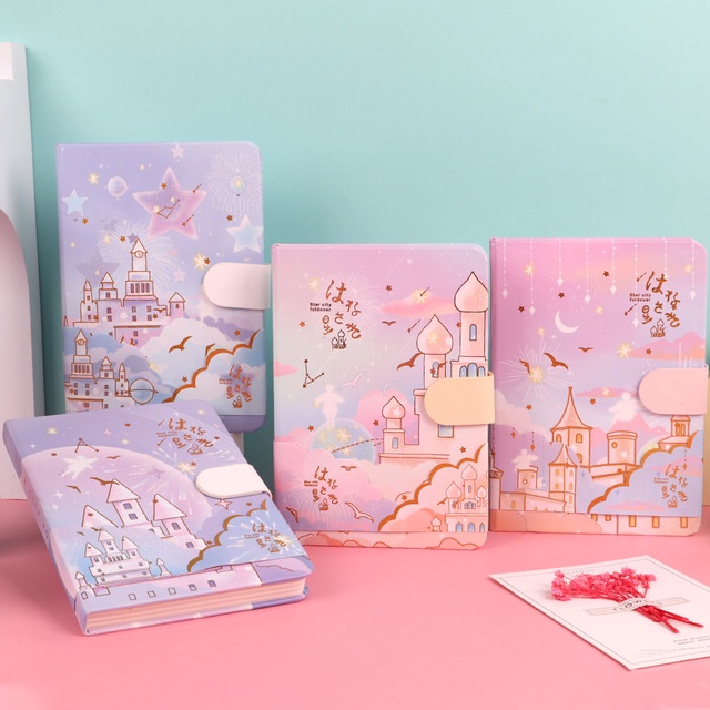 

Terlaris ✨ - Buku Diary Notebook Lucu Agenda Import Star City3.1.23
