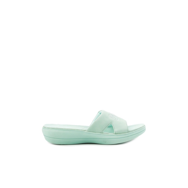 SANDAL SLIDE HUSH PUPPIES WANITA ORIGINAL CASUAL TERBARU HIJAU HW07