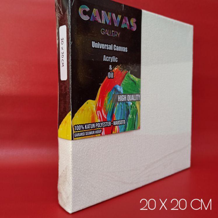 

[KODE 8635] KANVAS LUKIS 20X20 CM / CANVAS PAINTING, RECTANGULAR CANVAS 20X20 CM - HIGH QUALITY