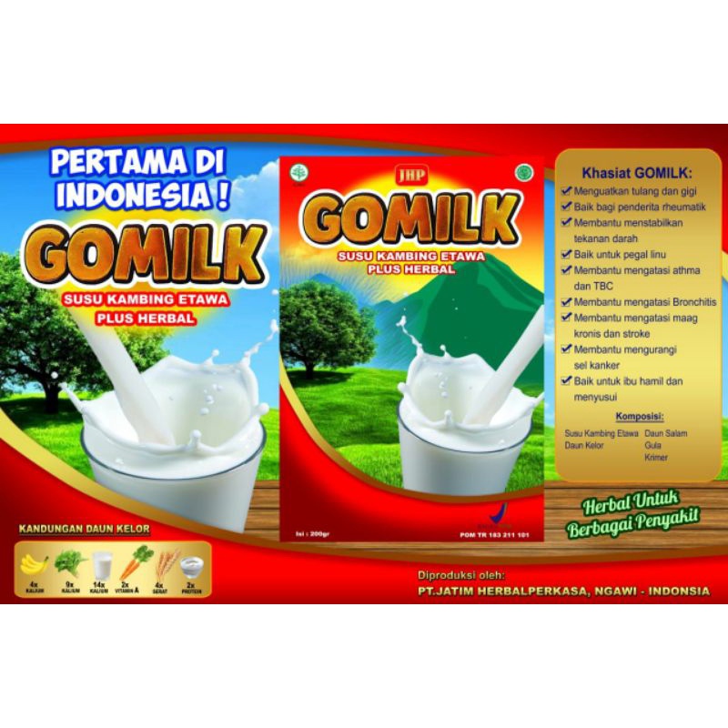 

PROVIT / GOMILK/ ETAWAKU / PLATINUM SUSU KAMBING ETAWA BPOM PROVIT AMPUH MILKPRIMA