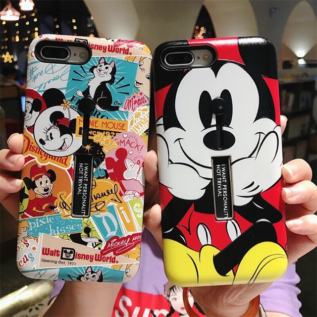 Case Iphone 6/6S Mickey Mouse Walt Disney Hard Case Full Cover