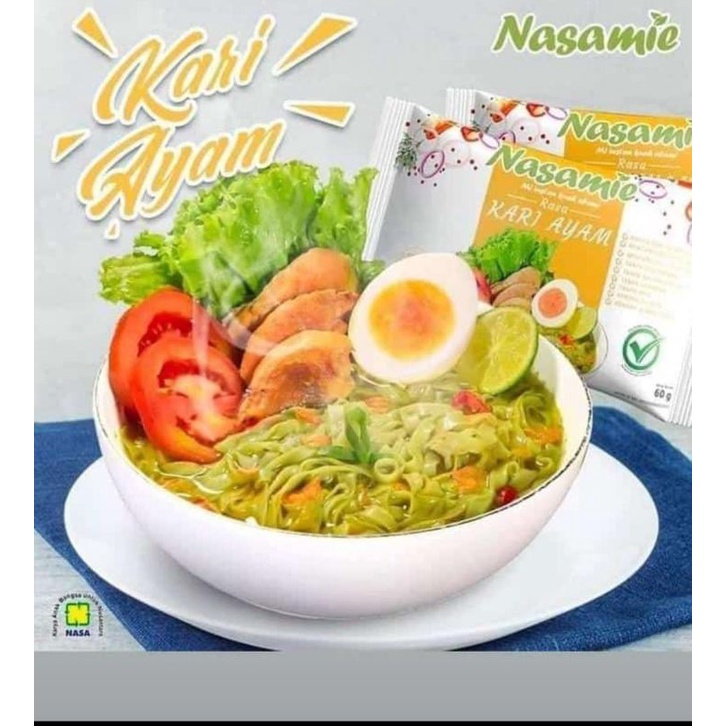 

NASA mi Spirulina mie sehat mie instan