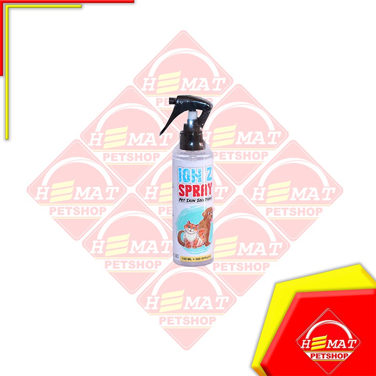 Pembasmi Jamur Scabies Virus Bakteri Hewan Ion Z Spray 150 ml