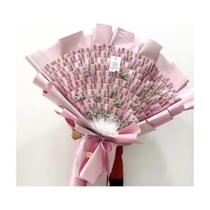 dovenir uang mahar asli 100 rban