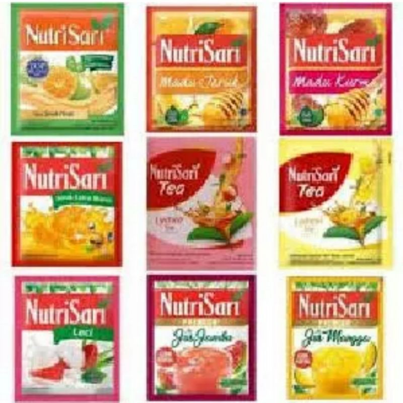 

NUTRISARI varian lengkap sachet atau renteng