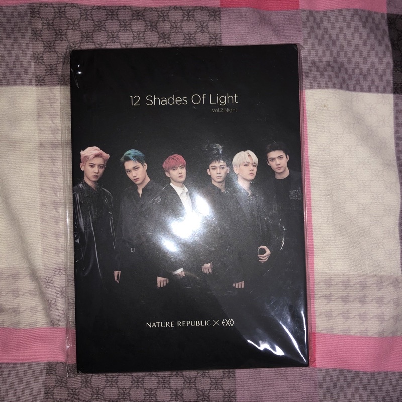 EXO Postcard Nature Republic rare item sehun kai suho baekhyun chanyeol chen photocard