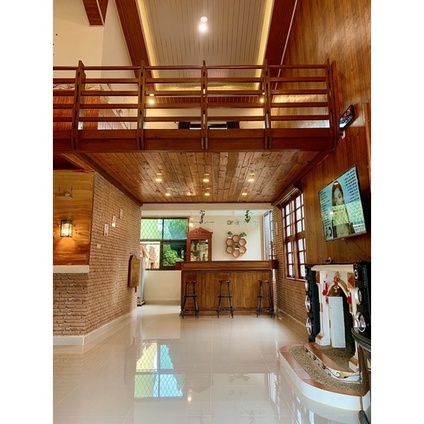 Disewakan Villa Kota Bunga Puncak 4+1 Kamar Tidur Kolam Renang Pribadi