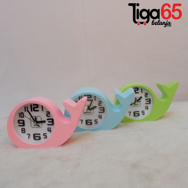 365 CLOCK #41212 TYPE QR Jam Meja Jam Kecil Bentuk Lucu