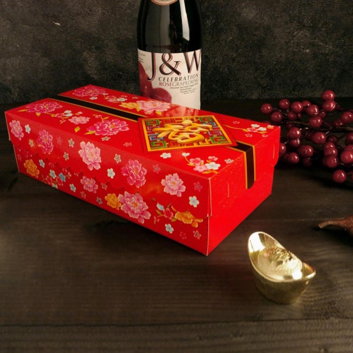 

Dus Gift Box Brownies Imlek Kotak Kue Bolu Gulung Packaging Sincia 088