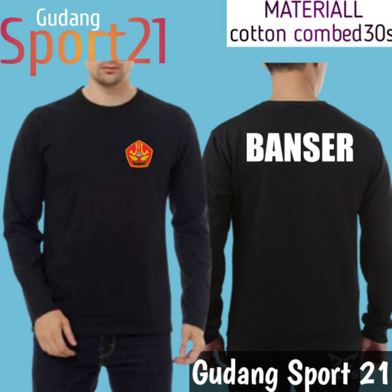 kaos baju lengan panjang banser kaos banser