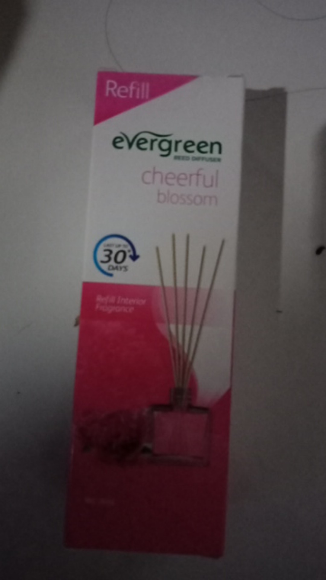 Evergreen / Reed Diffuser / 30ml / Set / Refill / Pengharum Ruangan / Aroma Bunga