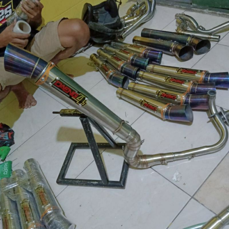 Knalpot daeng sai4 thailand pcx, nmax, Aerox, vario 125, vario 150