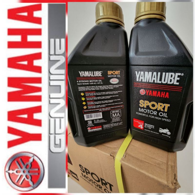 OIL / OLI YAMALUBE SPORT MOTOR 1 LITER BER SNI OLI TERLARIS