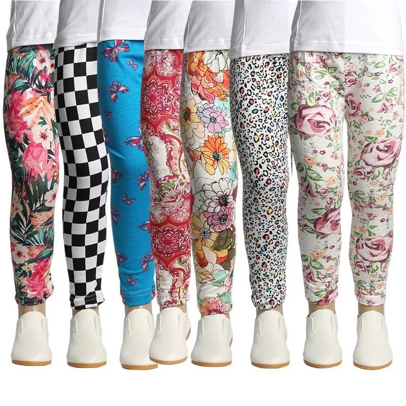 Legging Anak Perempuan ukuran S M L XL XXL Celana Panjang Anak Celana Tidur Anak