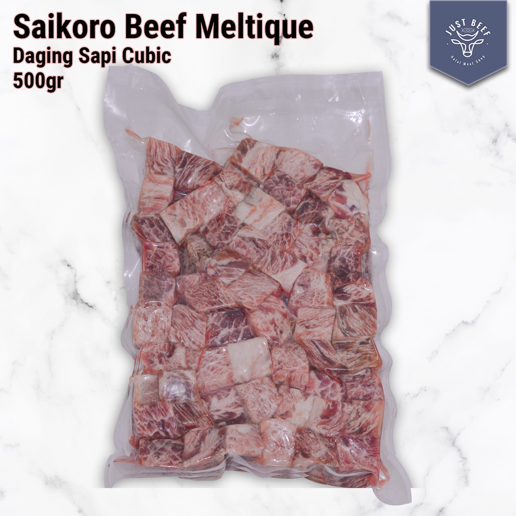 

Saikoro BEEF Meltique - Daging Sapi Cubic - 500gr