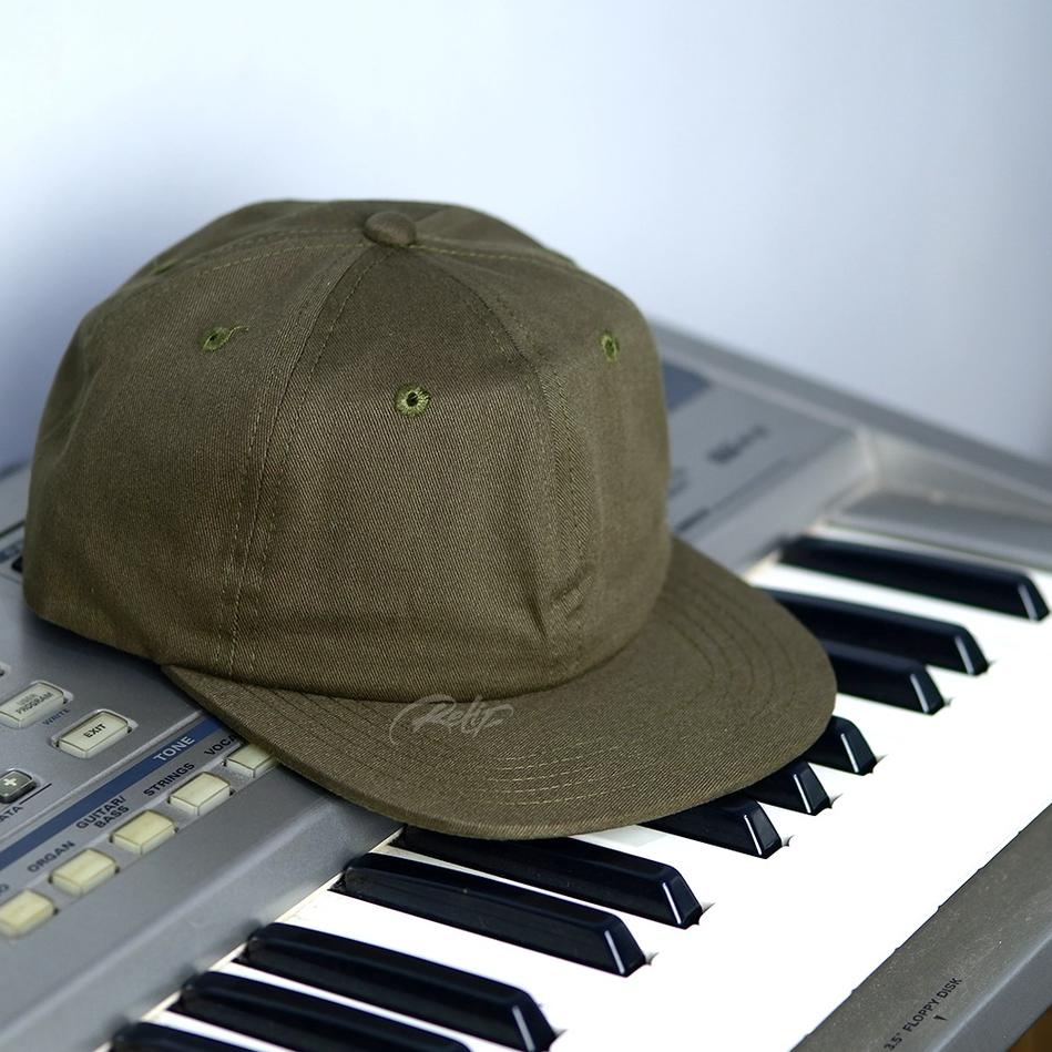 Hot Sell.. 6 Panel Hat Twill Polos - Topi 6 Panel