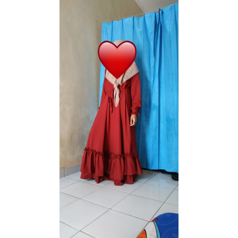 Preloved Gamis Malikah Hijab