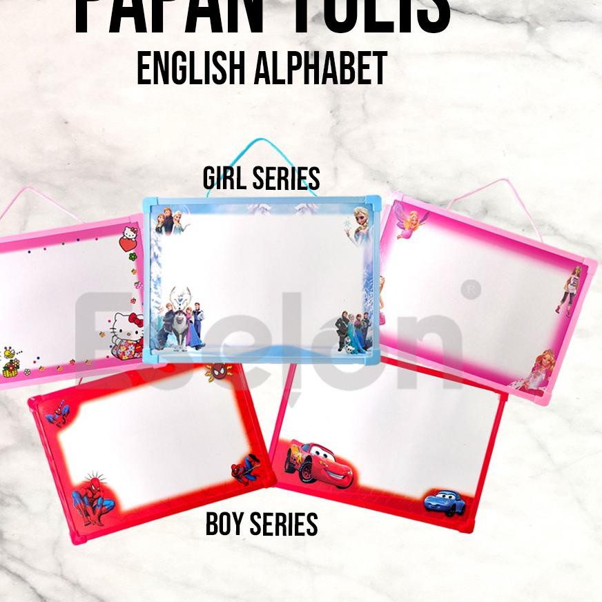 

Diskon!! KODE-655 Papan Tulis / Papan tulis fancy MEDIUM Alphabet / papan tulis anak / papan tulis w