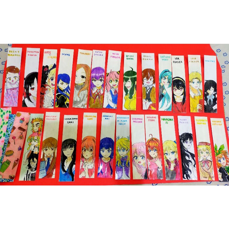 

PEMBATAS BUKU HANDMADE ANIME CHARA