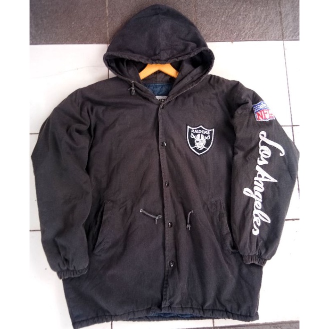jaket vintage jaket raiders tag by campri, oakland raiders. not starter