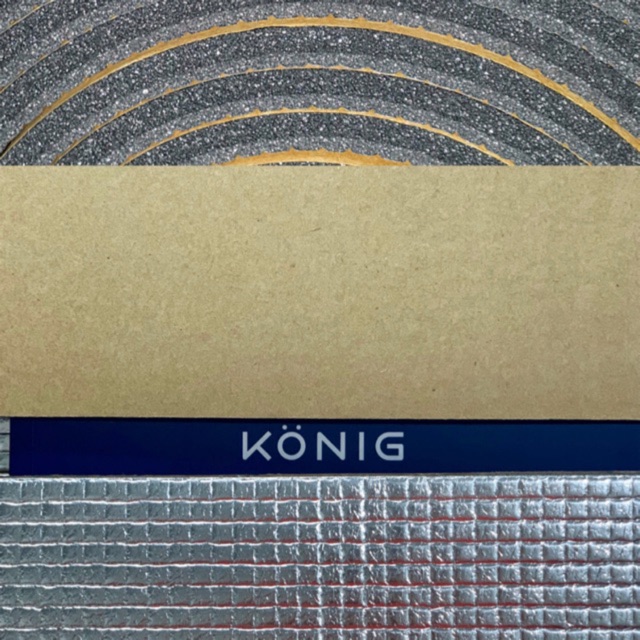 PEREDAM KONIG ANTI PANAS/SUARA KAP MESIN MOBIL 9mm
