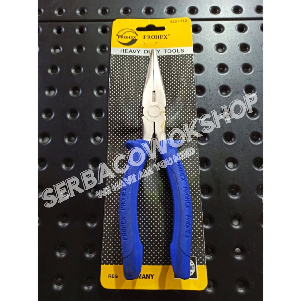 Prohex Tang Lancip Cucut 8&quot; Inch Long Noise Pliers 8&quot; Inch Termurah Berkualitas