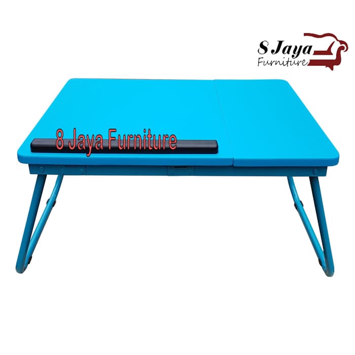 Meja Belajar Anak Folding Table Lipat Kecil Laptop Tosca MDF Kokoh Kaki Besi Tebal Anti Rayap Murah