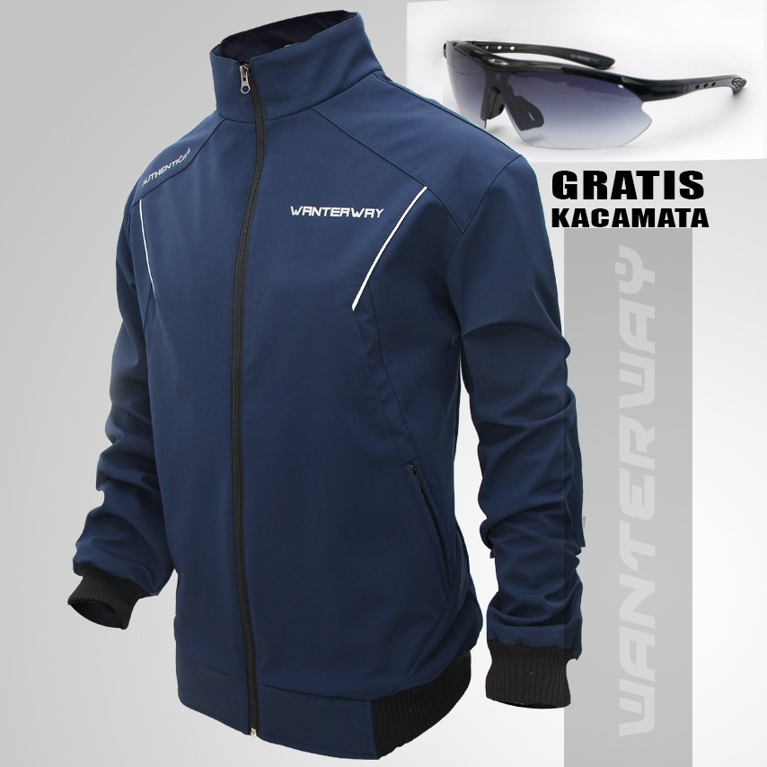 Jaket pria big size jumbo XXL & XXXL jaket motor anti air windbreaker