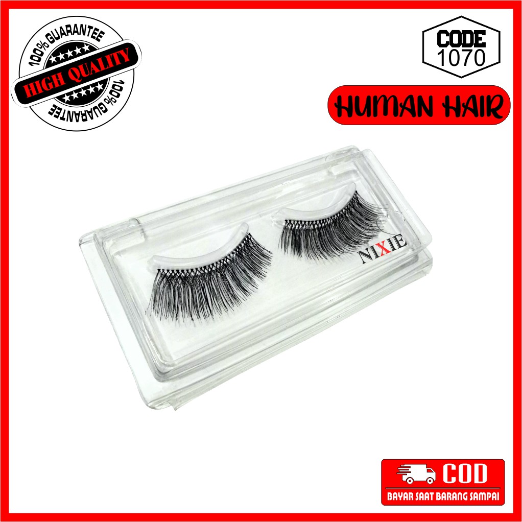 False Eyelash Bulu Mata Palsu Natural Premium Murah Lembut Satuan Kekinian