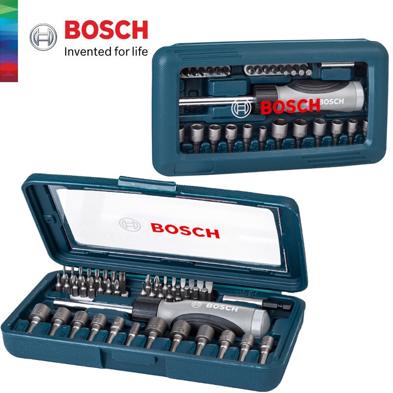 BOSCH Mata Obeng X-Line 46 Pcs Screwdriver Set / Kunci Sok