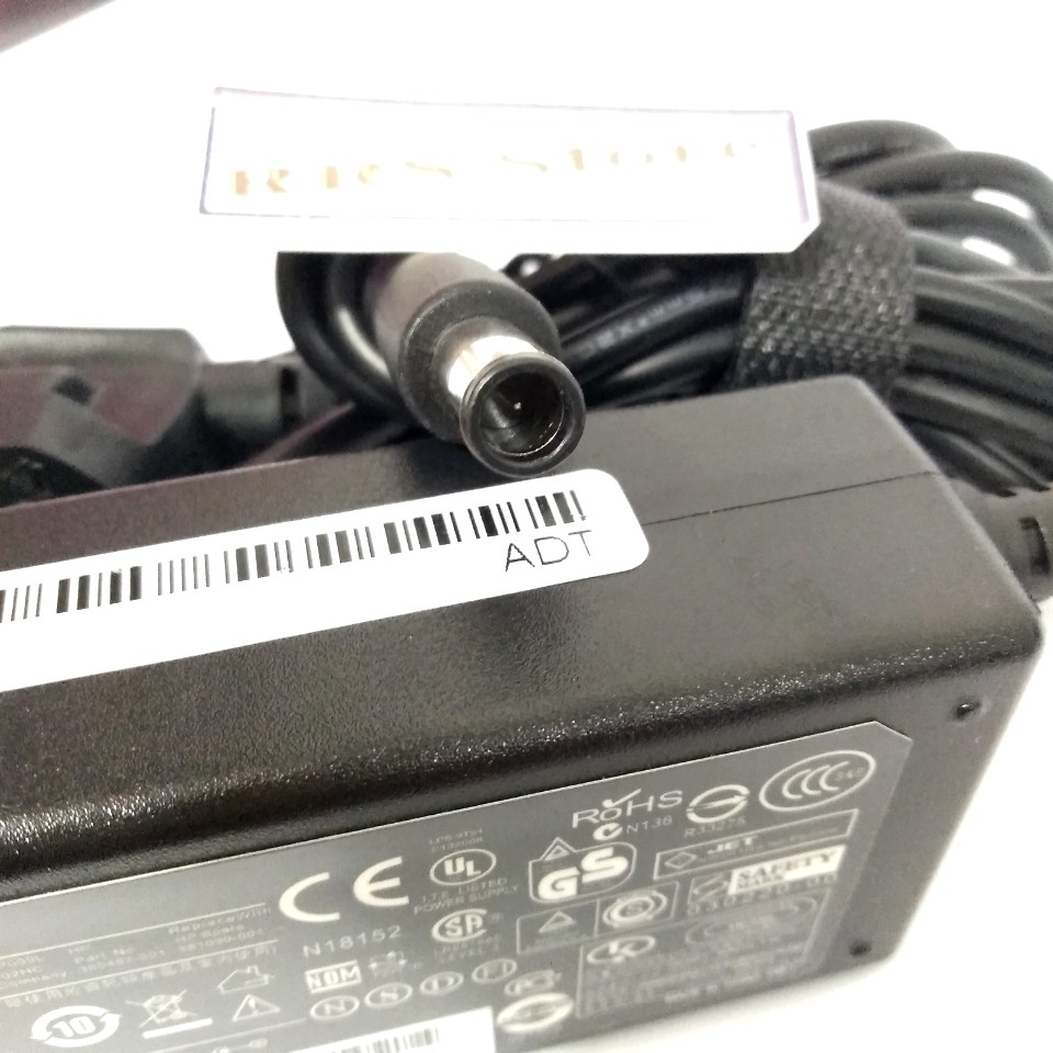 Adaptor Charger Laptop HP 19.5V-3.33A DC 7.4 X 5.0mm Pin Central Jarum | Adaptor Laptop hp original