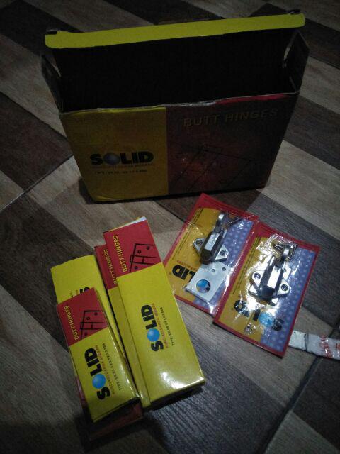 Spring Knip Solid 379 (kunci Jendela / Grendel Kodok)