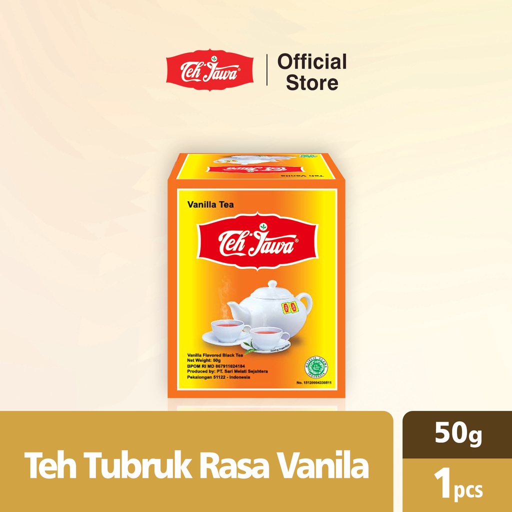 Teh Jawa Rasa Vanilla 50gr per Pcs