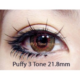 Softlens Baby Color Puffy 3 Tones Brown