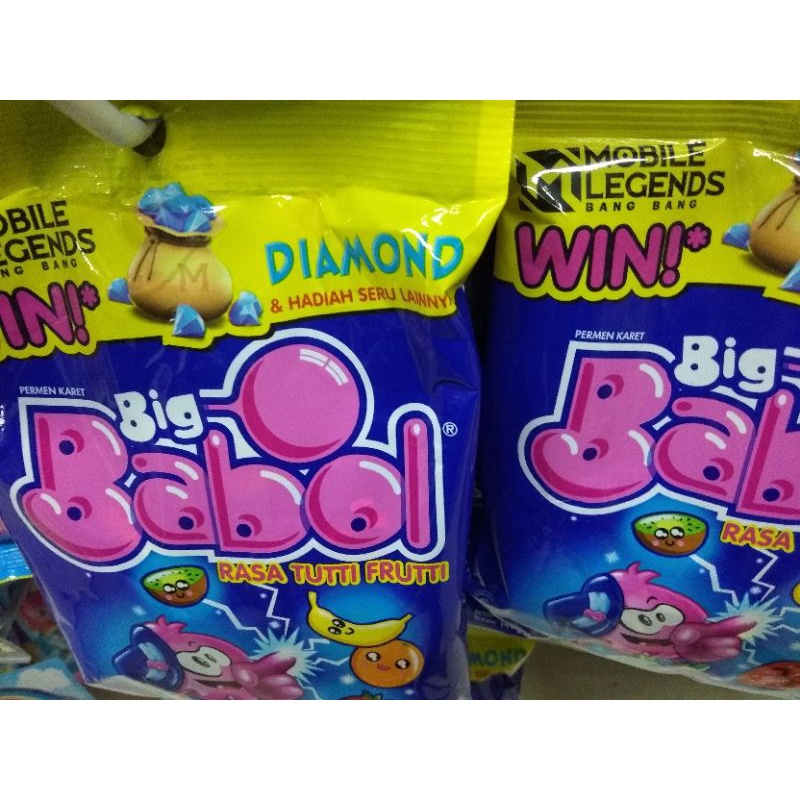 

Permen Karet Big Babol Rasa Tutty Fruity