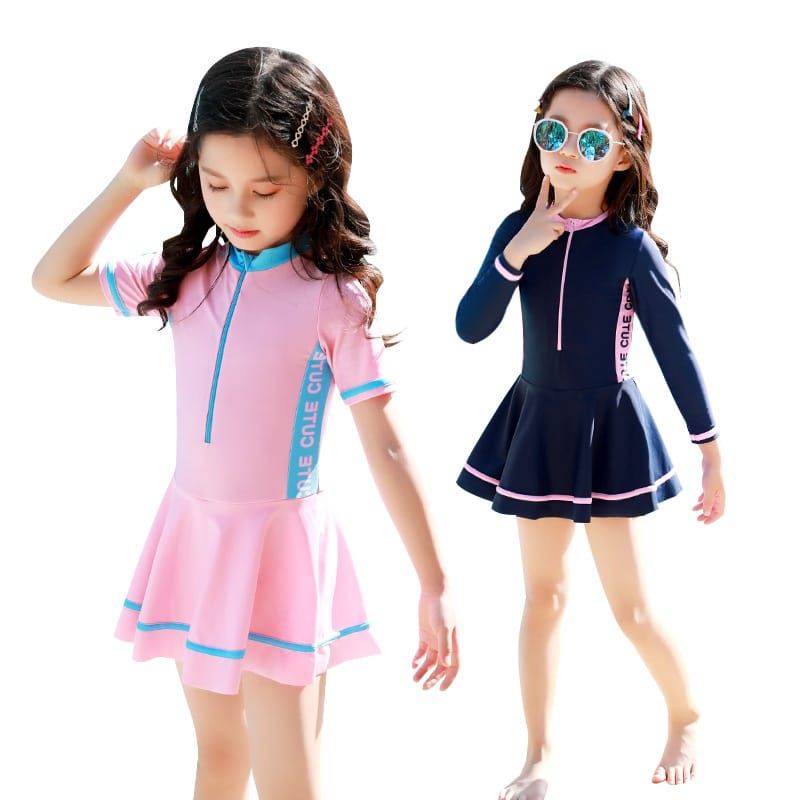 Baju renang anak cewek Baju renang diving Girls swim suit