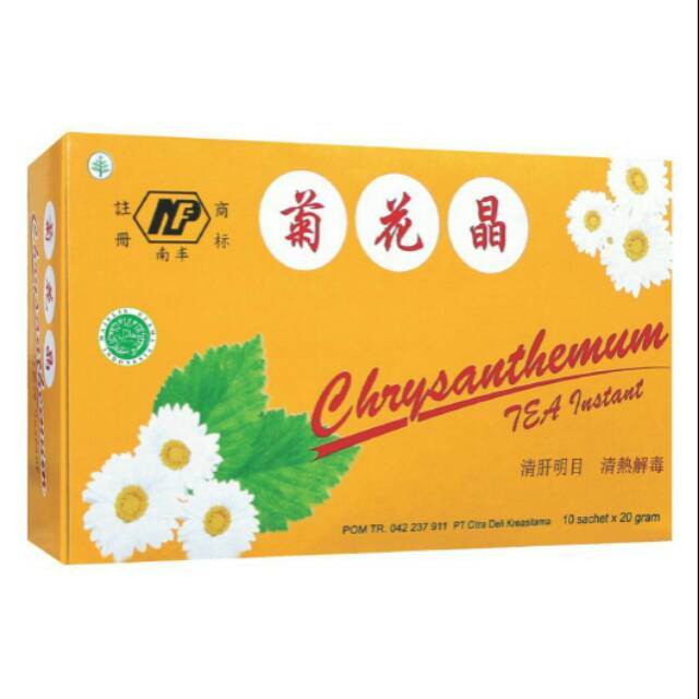 

Chrysanthemum teh instant isi 10 sachet