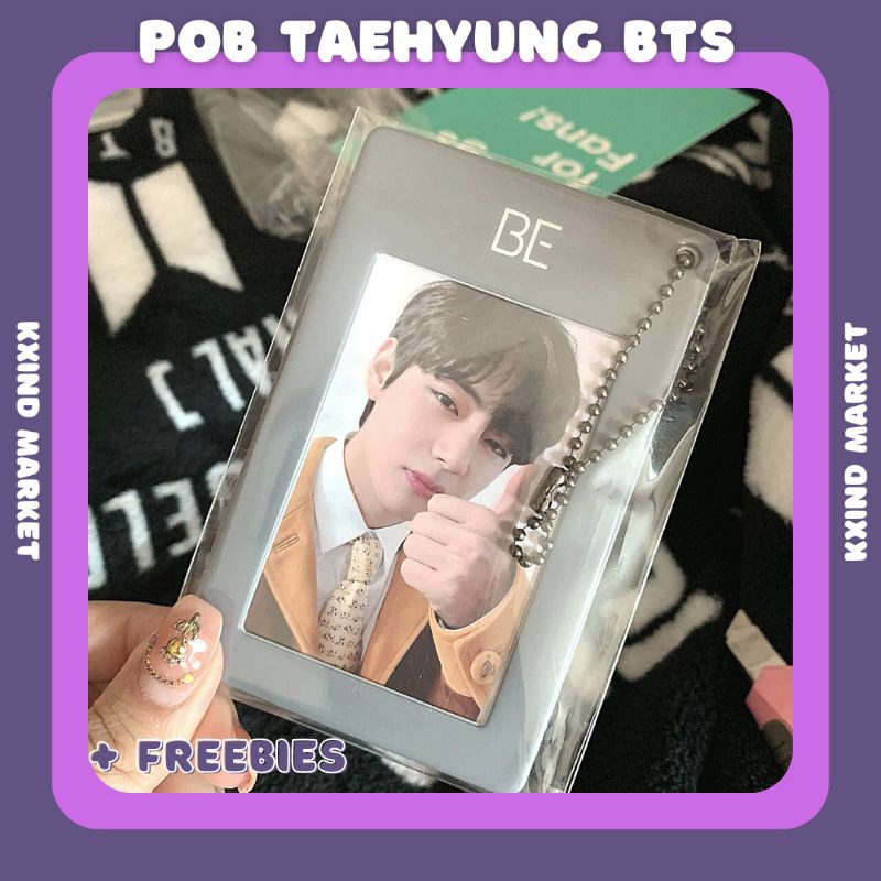 POB BE ESSENTIAL TAEHYUNG BTS / official PO benefit v BTS / pob Tae be / album BTS / PC Taehyung