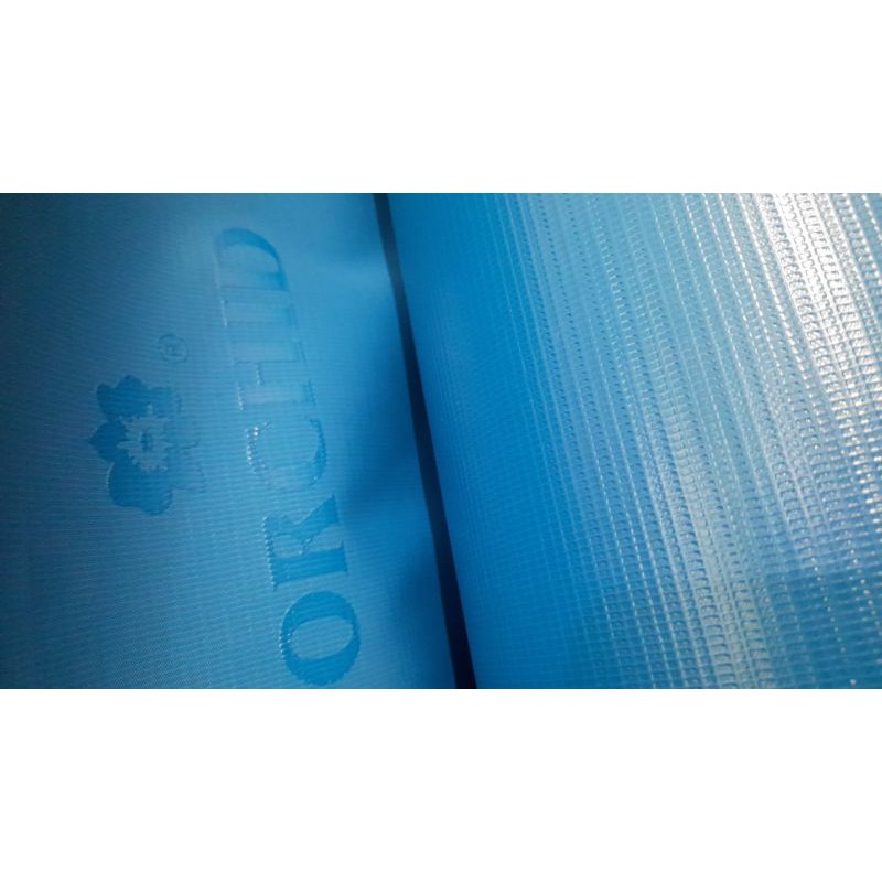 Terpaulin terpal ulin semi karet Orchid kolam terpal kotak