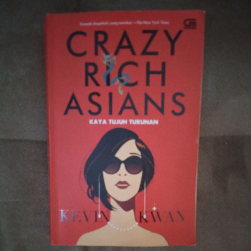 Preloved Novel Crazy Rich Asian